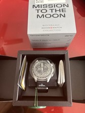 Swatch Moonswatch Mission to the Moon USED With Original Box Warranty