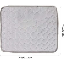 XL Dog Cooling Mat Ice Silky Cooling Mat for Pet Self Cooling Pad