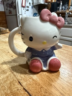 Blue Sky Clayworks Hello Kitty Lavender Dress Ceramic Mug 2024 Sanrio Co. LTD