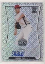 2020 Leaf Metal Draft Silver Mojo Connor Phillips #BA-CP1 Auto 1kk