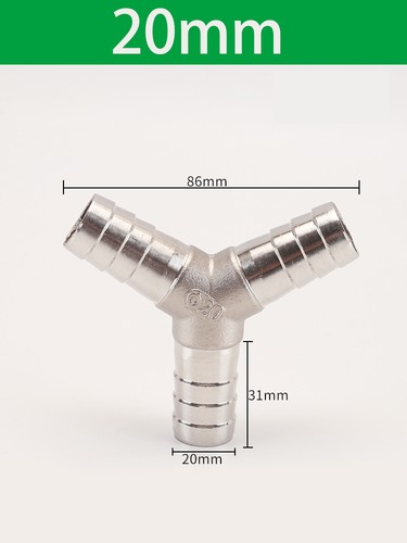 Stainless Steel T Joiner Various Piece Fuel Hose Gas Joiner Tee Connector 6-41mm - Picture 12 of 51