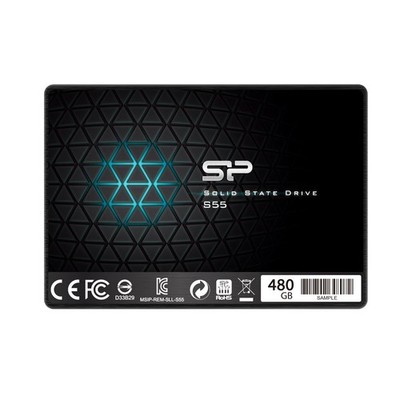 4712702629408 Silicon Power Slim S55 2.5'' 480 GB Serial ATA III TLC Silicon