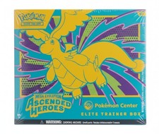 Pokemon Center Ascended Heroes ETB Elite Trainer Box Sealed Minor Wrap Tear