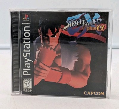 Street Fighter EX Plus Alpha PS1 Sony PlayStation 1997 Complete CIB VGC