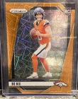 2024 Panini Prizm - Rookies Bo Nix #309 Orange Lazer Prizm (RC)