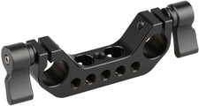 15mm Rod Clamp for DLSR Camera Rig Cage Baseplate Black - 1422