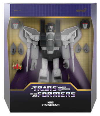 Super7 Transformers King Starscream (Fallen) - Ultimates! 7'' Action Figure