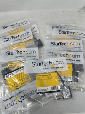 StarTech.com DisplayPort To VGA Active Adapter DP2VGA3 Lot of TEN/10/Ships Free!