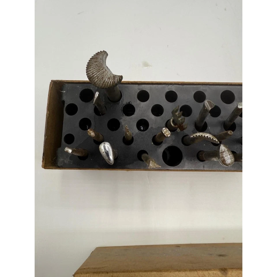 Металлическая кожа 19 шт. CraftTool набор штамповки текстуры набор универсальные узоры - Изображение 2 из 4