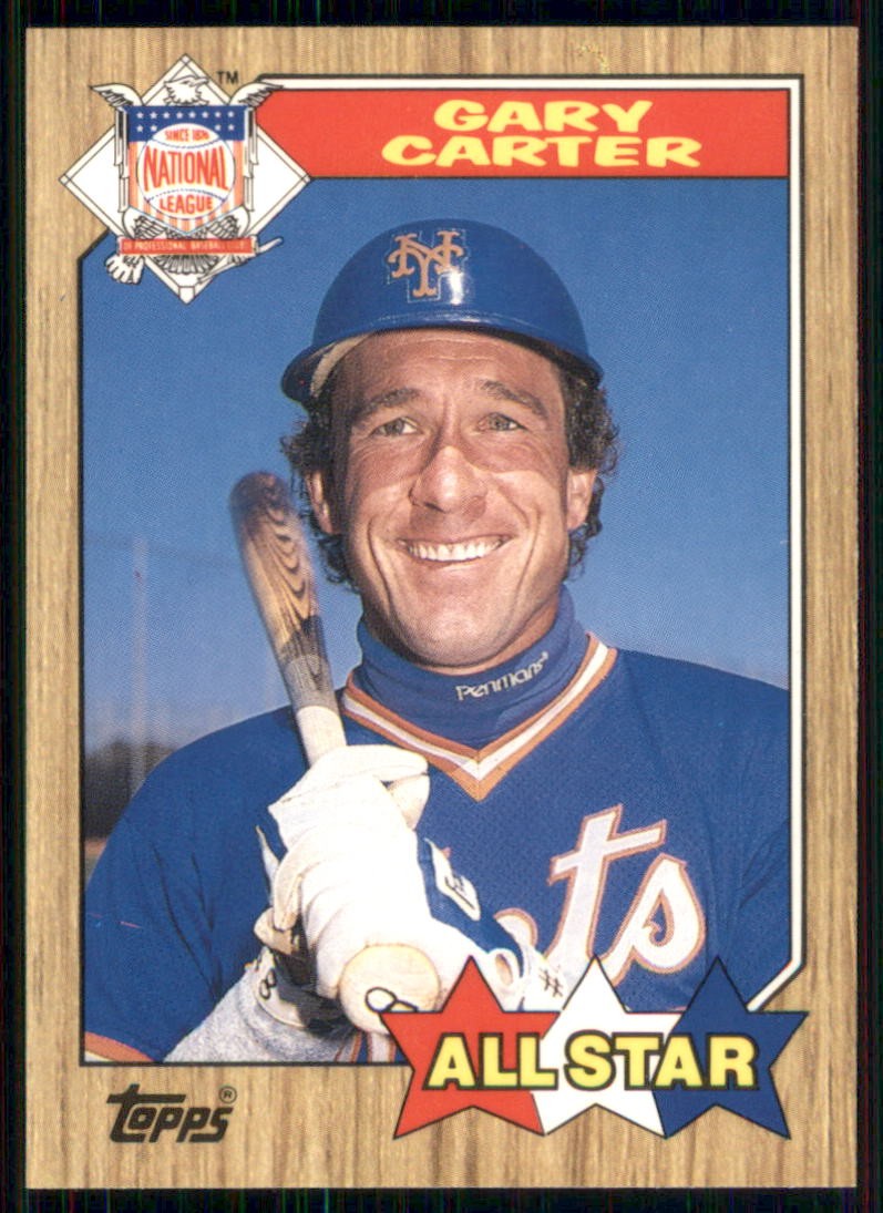 1987 Topps #602 Gary Carter Collector's Edition (Tiffany)