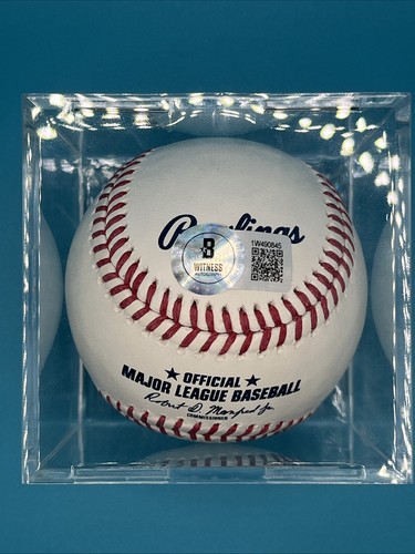 Sebastian Walcott Signed OML Baseball Full Name (Beckett) 4th Best Prospect!!! - Picture 4 of 5