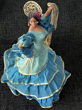 Vintage Spanish Flamenco Dancer Doll -  47 CM Tall - 18 Inch - RARE - LARGE