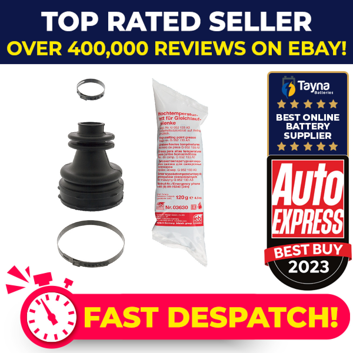 CV Joint Boot 100430 Febi C.V. Driveshaft Gaiter 7701209254 Quality Guaranteed