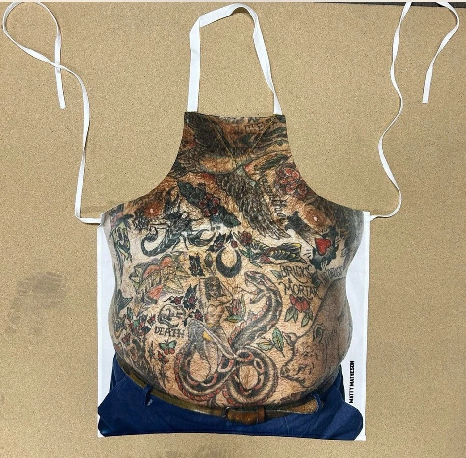Matty Matheson Tatoo Bib Apron