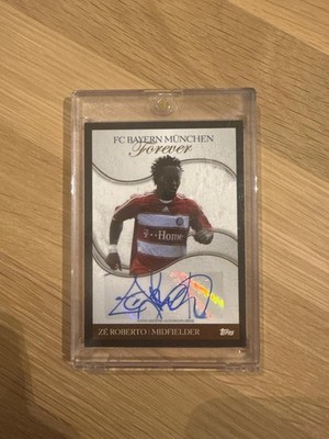 Zé Roberto 2023-24 Topps FC Bayern Forever Legend Autograph Black /10 Auto #LE-Z
