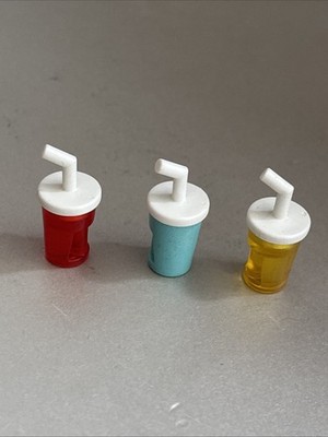 Playmobil Getränke Becher Getränkeautomat Slush Zubehör 70251 Imbiss Essen # 165
