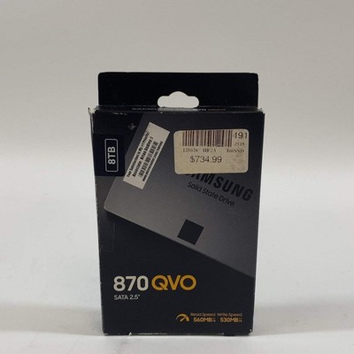 Samsung 2.5'' 870 QVO 8TB SATA III 6Gbps SSD MZ-77Q8T0