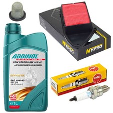 Kit Manutenzione Filtro Aria Candela Olio 1L per Kymco People 200 S 150 2005-20