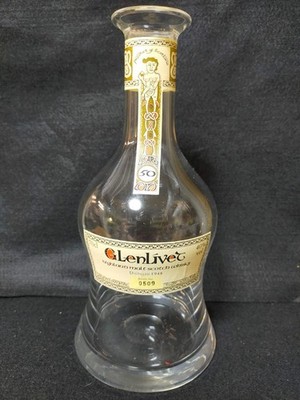 1948 GLENLIVET 50 Years Gordon & MacPhail Empty Glass Bottle Scotch Limited