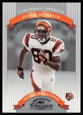 2002 Donruss Classics Peter Warrick #53 Cincinnati Bengals