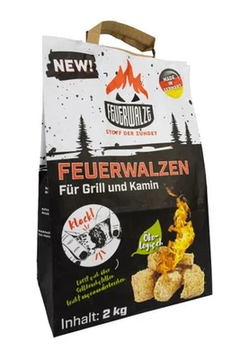 WEITERE Brennstoffe Lenerz Feuerwalze Zündwolle 2 kg in Papiertüte Feuerwalze