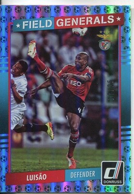Donruss Soccer 2015 Green [25] Field Generals Chase Card #8 Luisao