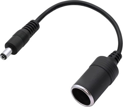 12/24V Auto Ladekabel DC 5,5mm x 2,1mm Stecker Buchse Adapter