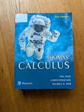 Thomas' Calculus 14th edition paperback by J Hass, C Heil and M D Weir