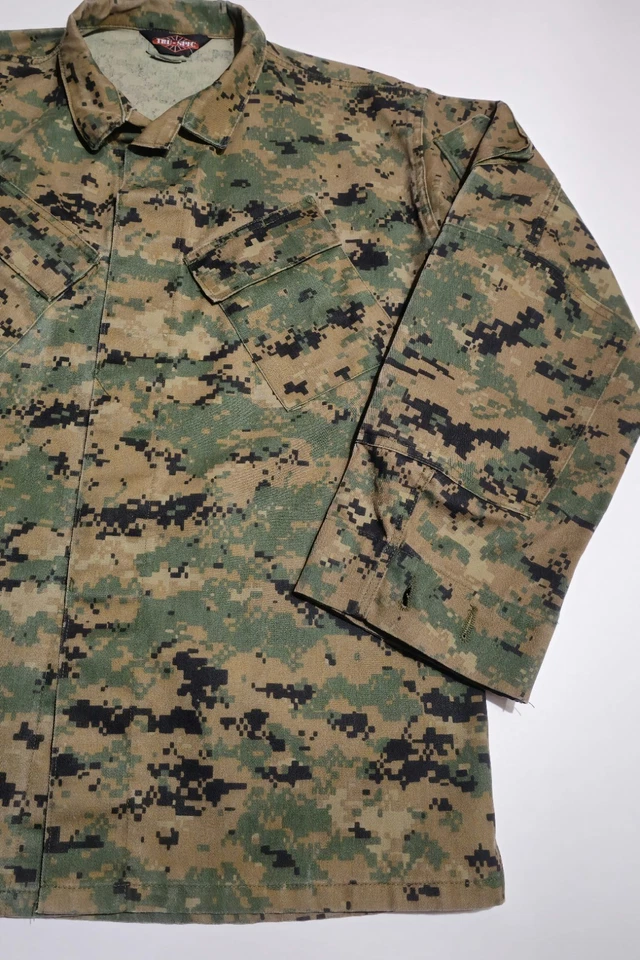 Abrigo Tru Spec BDU Para Hombre Grande Desierto Digital Camuflaje Chaqueta de Campo Botón  Foto 2 de 4