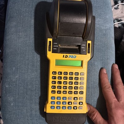 Brady 33941 ID Pro Wire Marker Handheld Printer