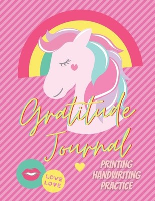 Pearl Penmanship Pre - Printing Handwriting Practice Gratitude Journal - X555z