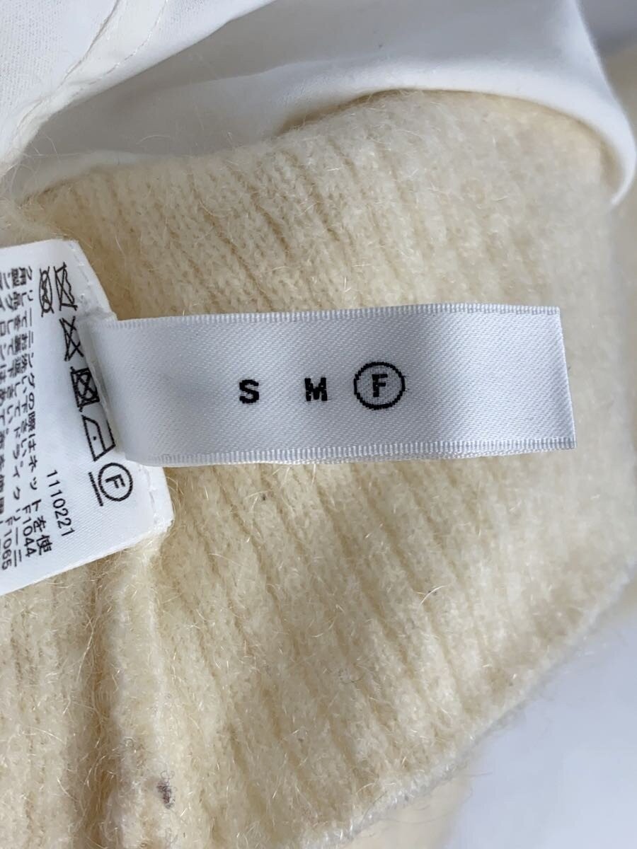 AMERI Knit Sweater (Thick) Wool CRM Solid Color 0… - image 4