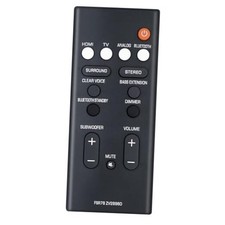Soundbar Remote Control Replacement FSR78 ZV28960 for Yamaha Soundbar Remote