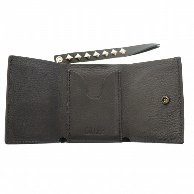 Calee Plane Leather Multi Wallet Studs Charm Star… - image 5