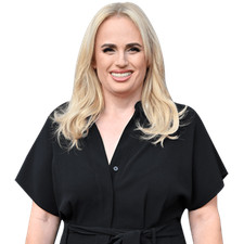 Rebel Wilson (Black Outfit) Half Body Buddy Cutout