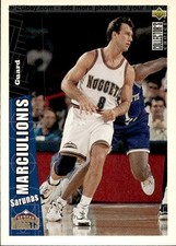 1996 Sarunas Marciulionis Upper Deck NBA Card # 235