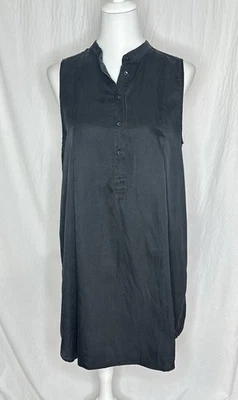 Robe d’été Joseph en soie noire taille M - Photo 1/4