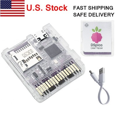 For NDS NDSL DSi 3DS Console Flash Cartridges DSpico Game Card Reader RP2040 MCU