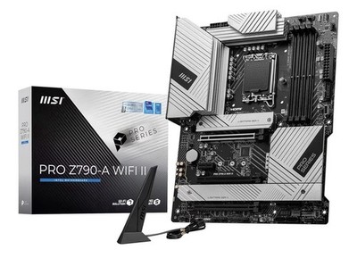MSI PRO Z790-A MAX WiFi ProSeries Motherboard 12/13/14Gen Intel Processors, ATX