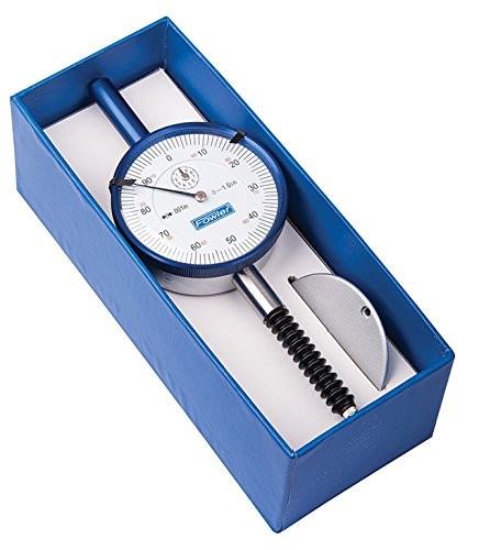 52-520-460-0 Premium IP54 Shockproof Whiteface 1" Dial Indicator with Full on... - Picture 2 of 3