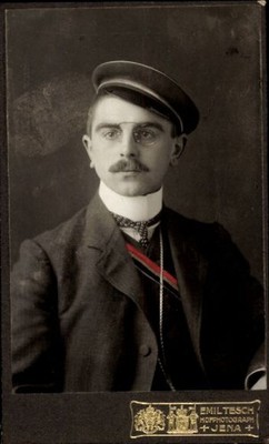 Studentika CdV Jena in Thüringen, Porträt eines Studenten - 11418905