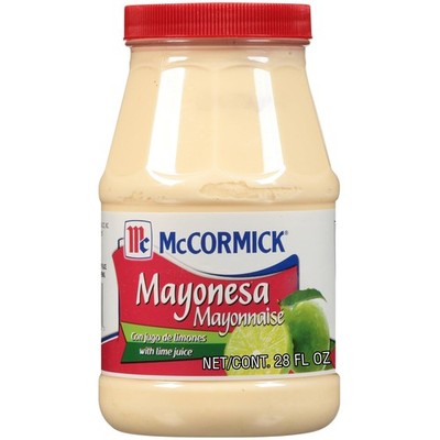 McCormick Mayonesa (Mayonnaise) with Lime Juice, 28 Fl Oz (Pack of 1)