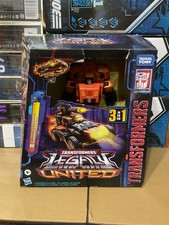 Transformers Legacy United Leader Class G1 Triple Changer Sandstorm 7.5  Figure