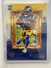 2020 Panini Chronicles Gridiron Kings Football Cam Akers Rookie GK-29 Rams 1BB