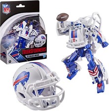 Transformers x NFL - Buffalo Bills - Blizz-herd Helmet Action Figure New Toy