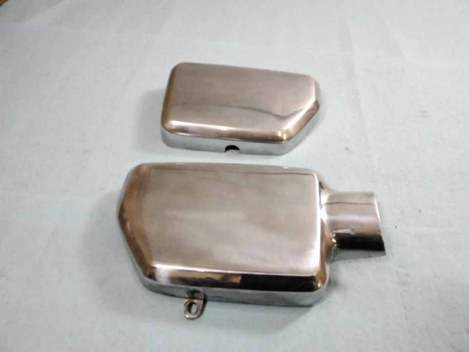 Honda V65 Magna 1983-1986 cubiertas de caja de aire pulidas ¡Bonitas! VF1100 C VF1100C  Foto 2 de 4