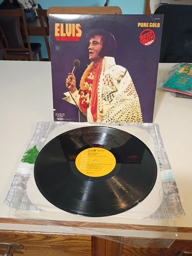 Elvis Pure Gold Best Buy Series Vintage 12" Vinyl 33 RPM LP 1975 very nice copy
