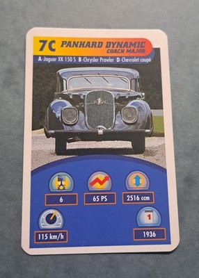 PANHARD DYNAMIC COACH MAJOR - 7C - Einzelkarte - Quartett (7)