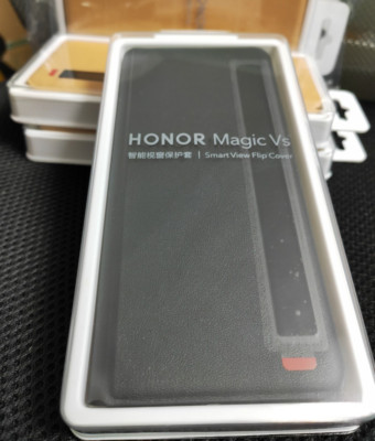 Original Luxury PU Leather Smart View Flip Case Cover For HONOR Magic Vs Phone