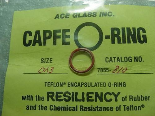 New Ace Glass 013 Capfe O-RING marcato 810 - nuovo # 7855-810 vetreria laboratorio  - Foto 2 di 3